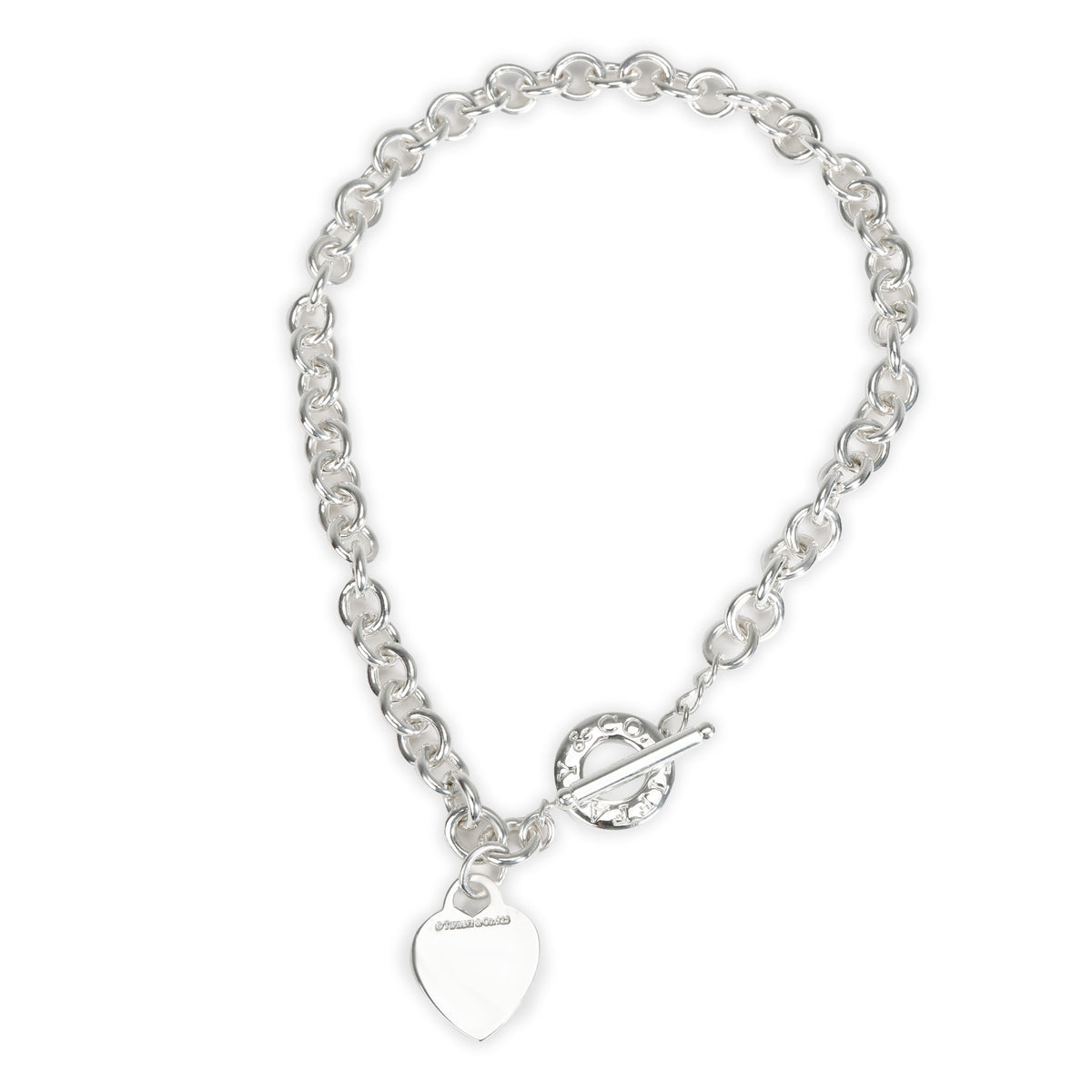 Tiffany & Co. Sterling Silver  Return To Tiffany Necklace pv