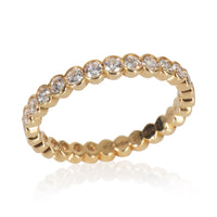 Cartier Yellow Gold Diamond Broderie de  Band pv