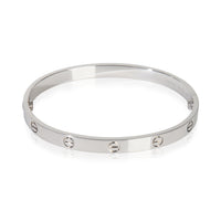 Cartier White Gold  Love Bracelet pv