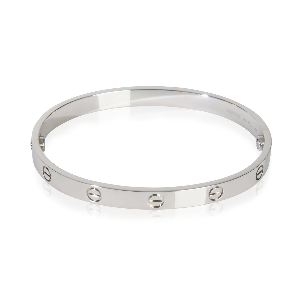 Cartier White Gold  Love Bracelet pv