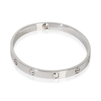 Cartier White Gold  Love Bracelet sv