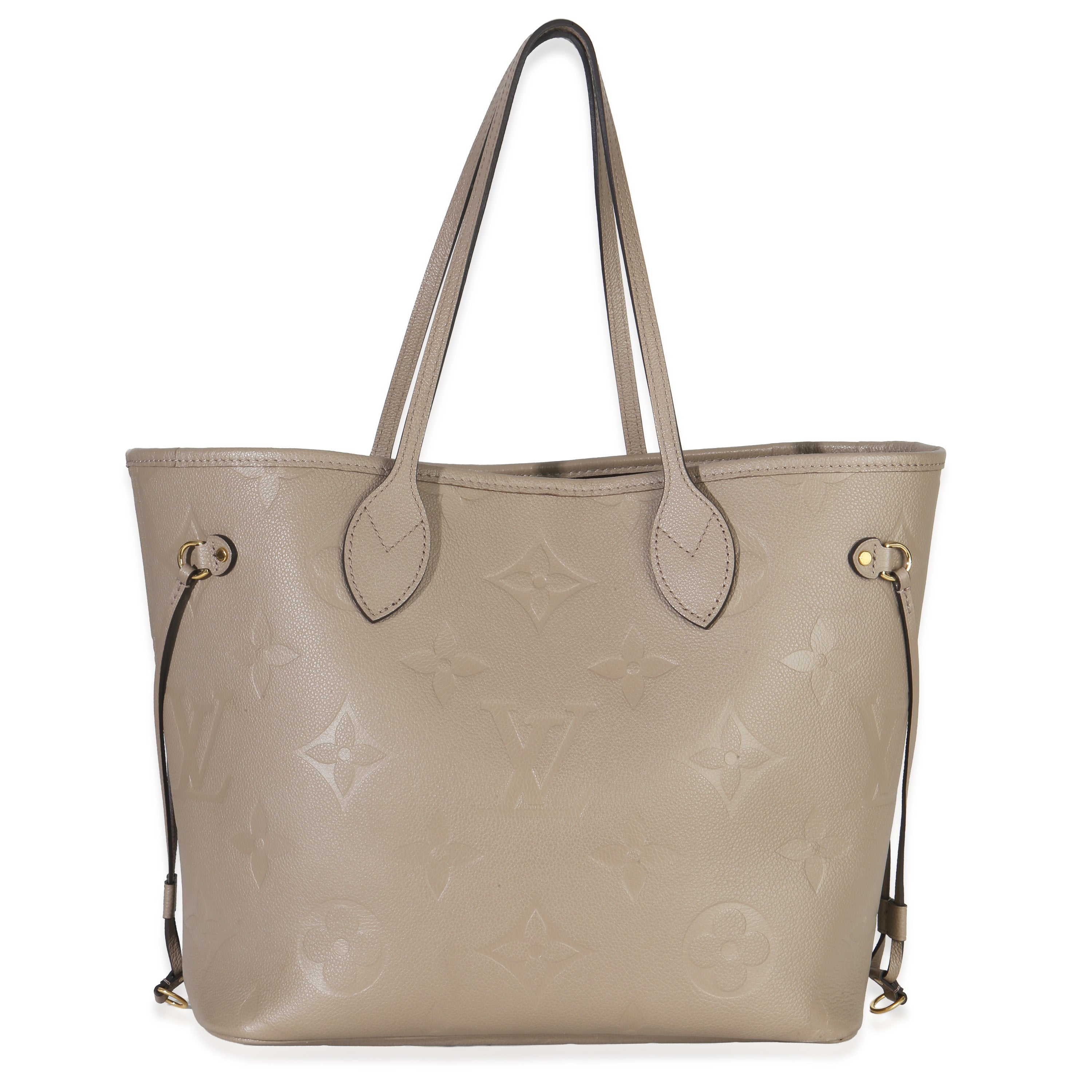 Louis Vuitton Turtledove Giant Monogram Empreinte Neverfull MM Handbag id