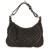 Louis Vuitton Brown Mini Lin Manon Hobo PM Handbag id