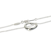 Tiffany & Co. Sterling Silver  Elsa Peretti Open Heart Pendant sv