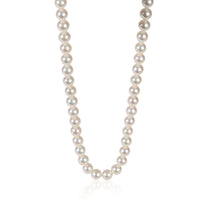 Tiffany & Co. White Gold  Pearl Essentials Necklace fv