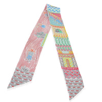 Hermès Jaune Vif Multicolor Super Silk Quest Twilly id