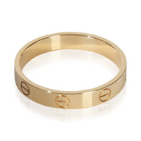 Cartier Yellow Gold  Small Model Love Ring pv