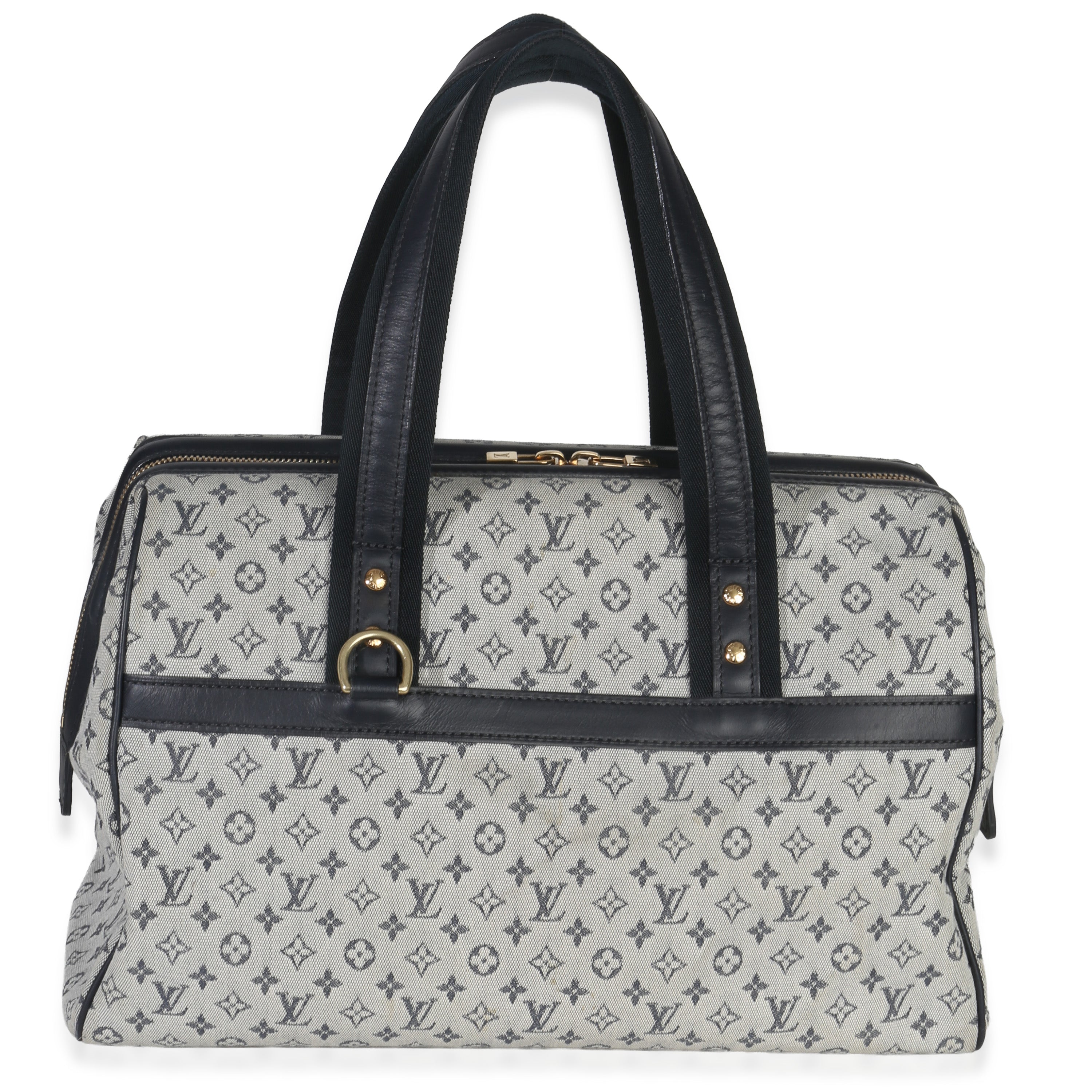 Louis Vuitton Navy Mini Lin Josephine GM Shoulder Bag Handbag id