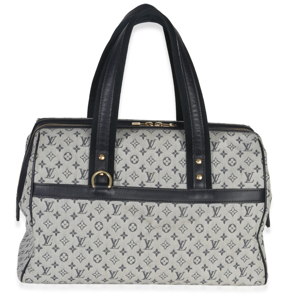 Louis Vuitton Navy Mini Lin Josephine GM Shoulder Bag Handbag id