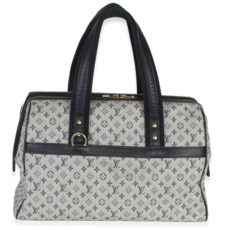 Louis Vuitton Navy Mini Lin Josephine GM Shoulder Bag Handbag id