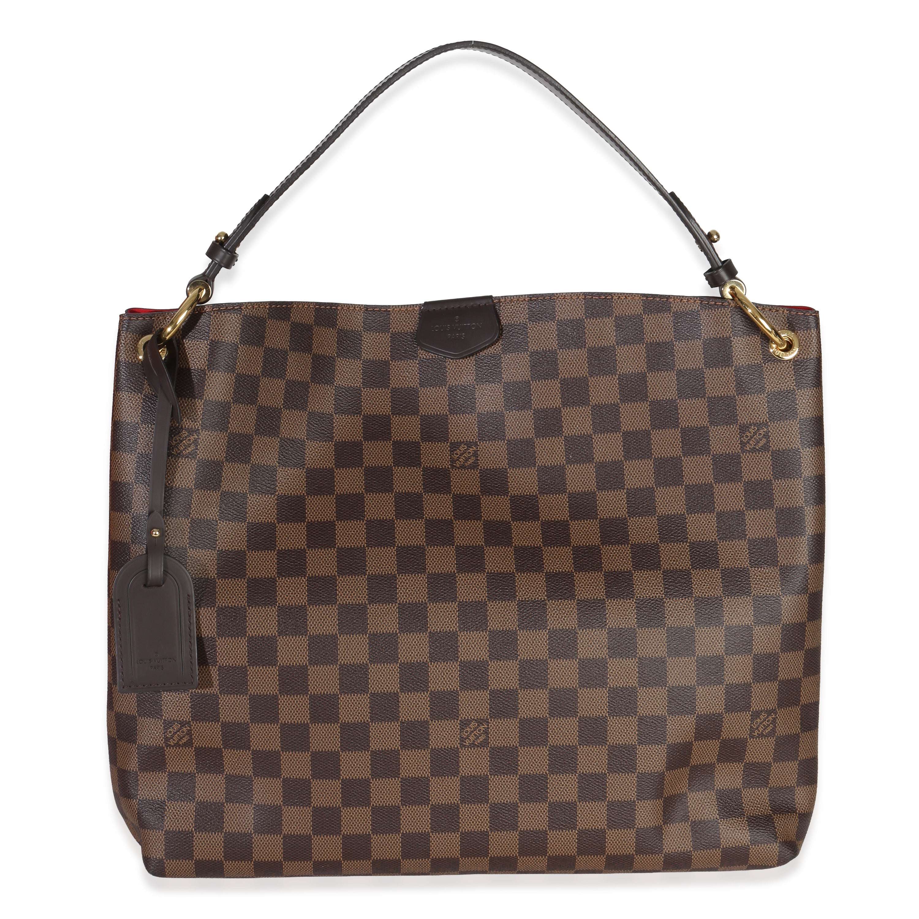 Louis Vuitton Damier Ebene Canvas Graceful MM Handbag id