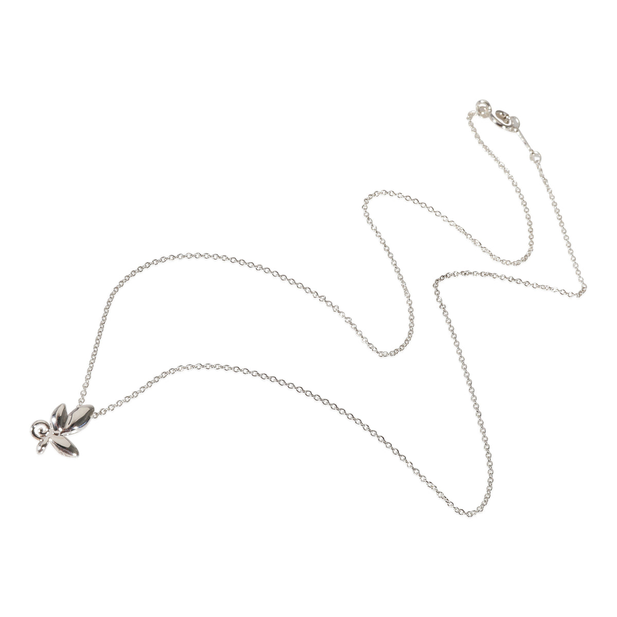 Tiffany & Co. Sterling Silver  Paloma Picasso Olive Leaf Pendant pv