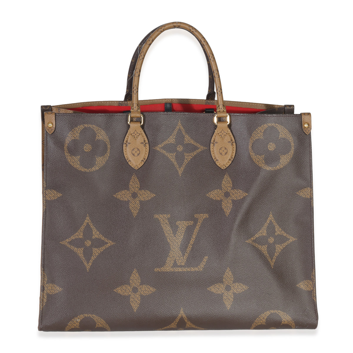 Louis Vuitton Reverse Monogram Canvas Onthego GM Handbag id
