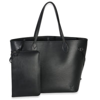 Louis Vuitton Black Epi Neverfull MM Handbag id