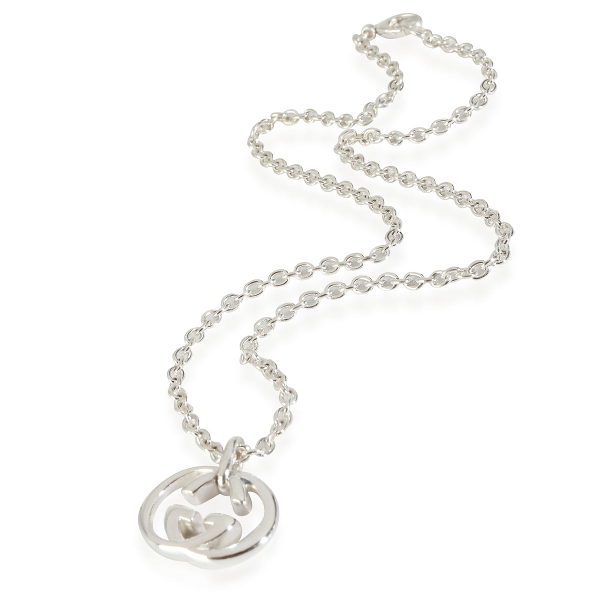 Gucci Sterling Silver  GG Pendant av