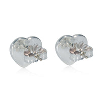 Tiffany & Co. Sterling Silver  Return To Tiffany Heart Earrings bv