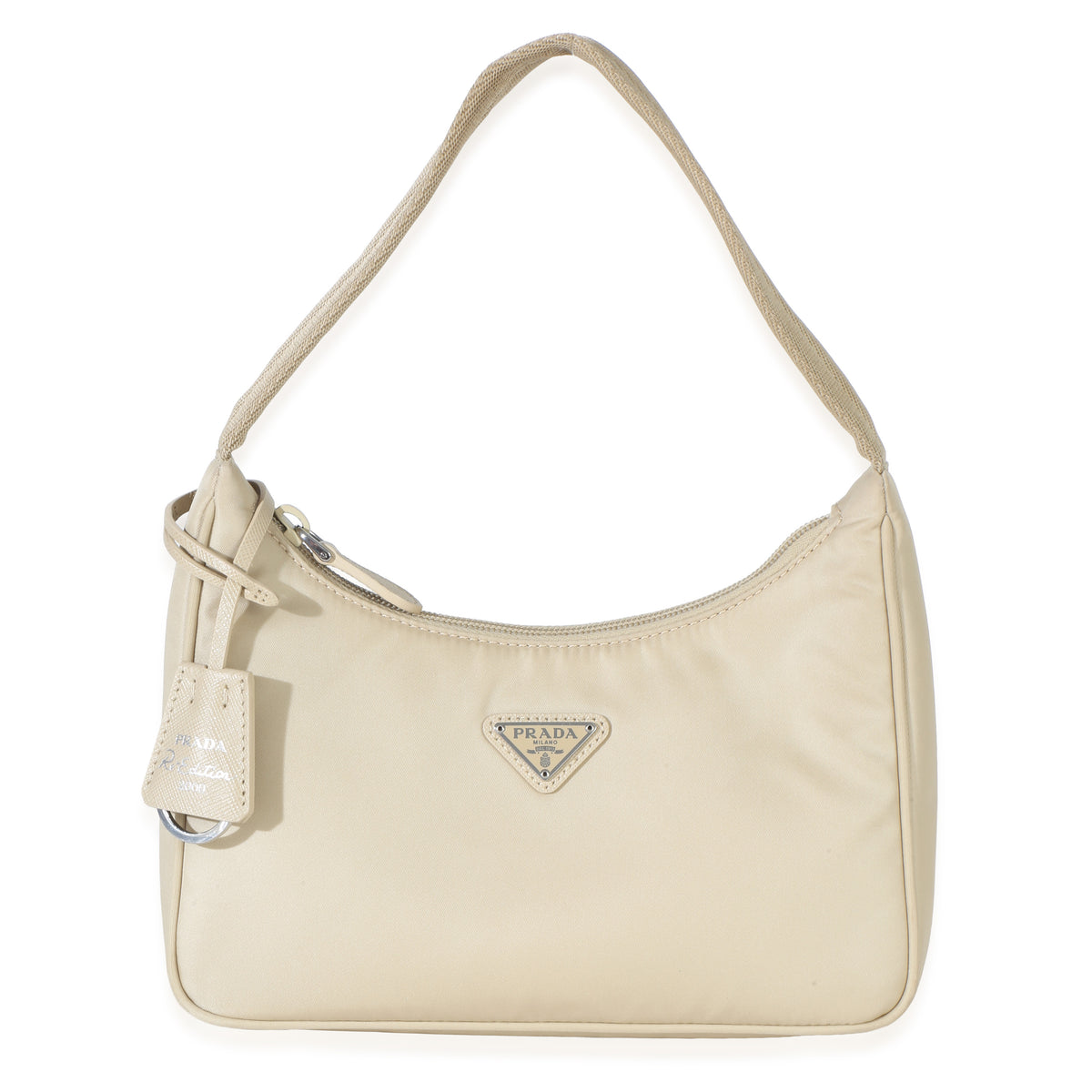 Prada Beige Re Nylon Re Edition 2000 Mini Bag Handbag id