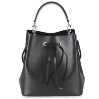 Louis Vuitton Black Epi Neonoe MM Handbag id