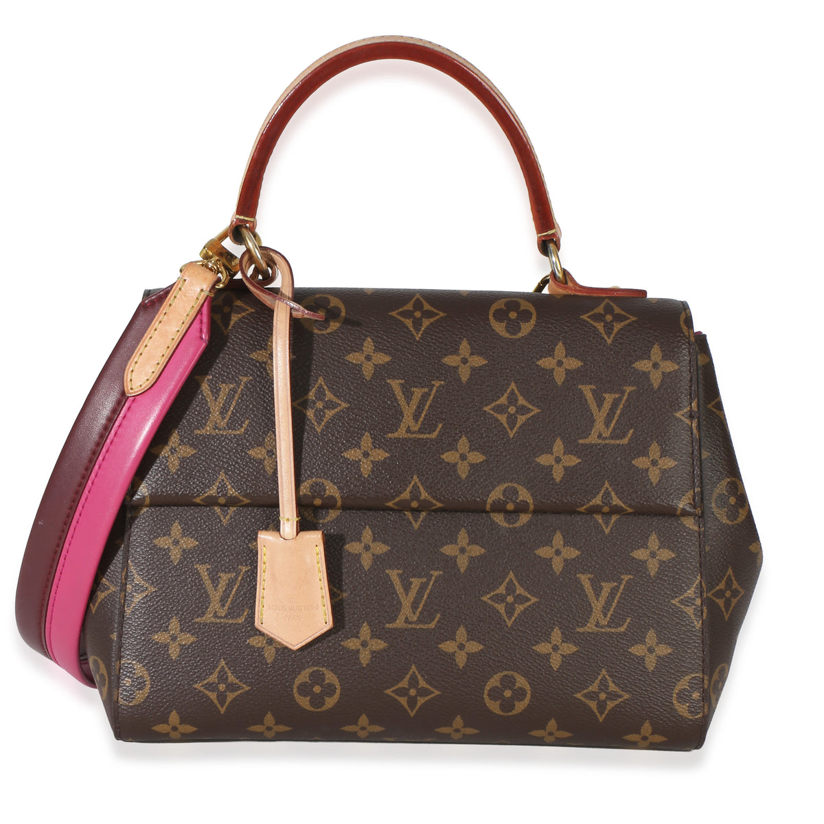 Louis Vuitton Bordeaux Fuchsia Monogram Canvas Cluny BB Handbag id