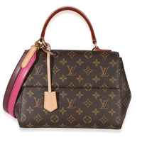 Louis Vuitton Bordeaux Fuchsia Monogram Canvas Cluny BB Handbag id