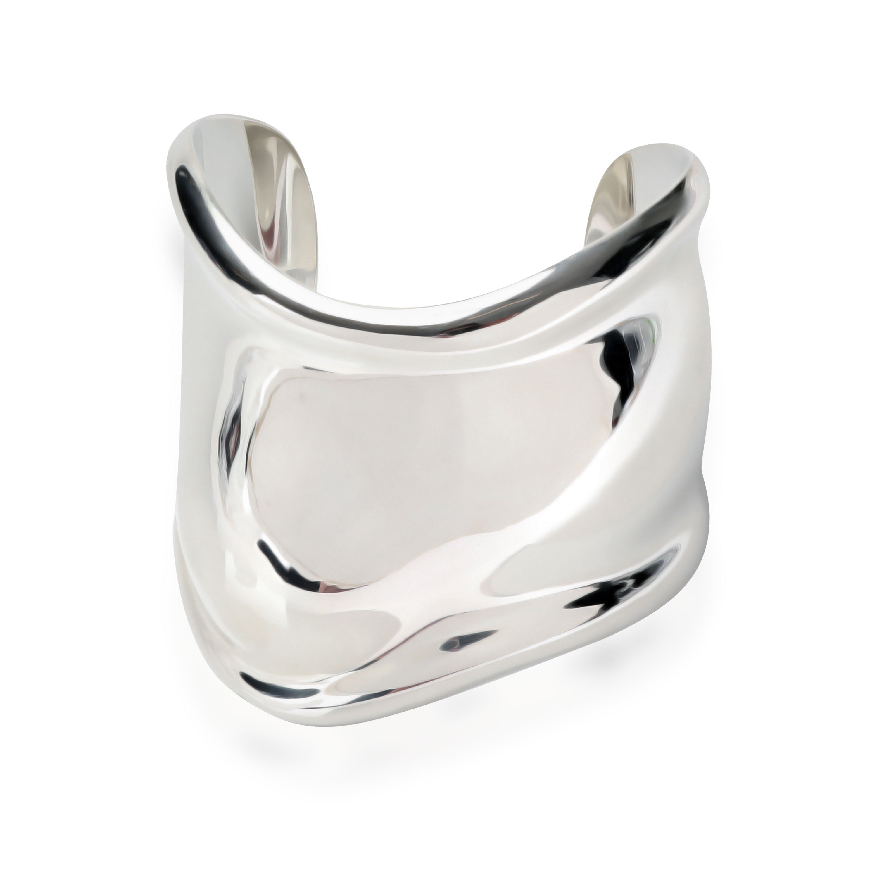 Tiffany & Co. Sterling Silver  Small Model Bone Cuff Bracelet fv