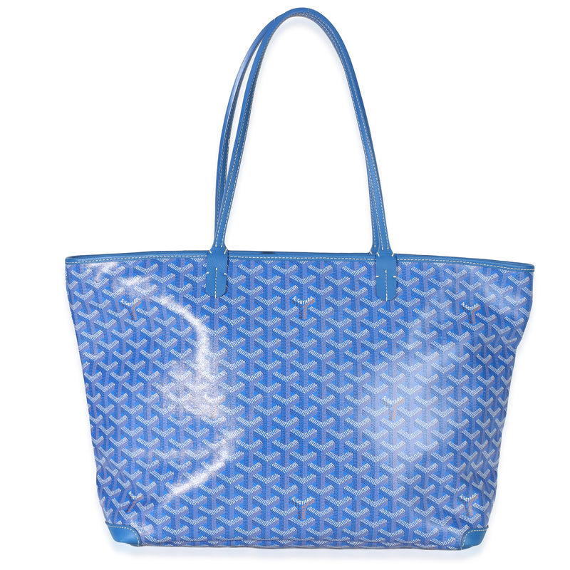 Goyard Blue ine Canvas Artois MM Handbag id