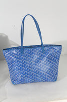 Goyard Blue ine Canvas Artois MM Handbag id