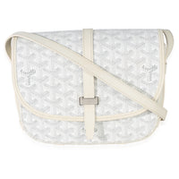 Goyard White ine Canvas Belvedere II PM Handbag id