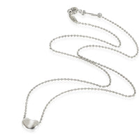 Tiffany & Co. Sterling Silver  Elsa Peretti Bean Pendant pv