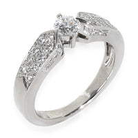 Chaumet 0.25 ct Round Brilliant Diamond Engagement Ring pv