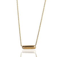 myGemma Yellow Gold Diamond Mini Taken Pendant fv