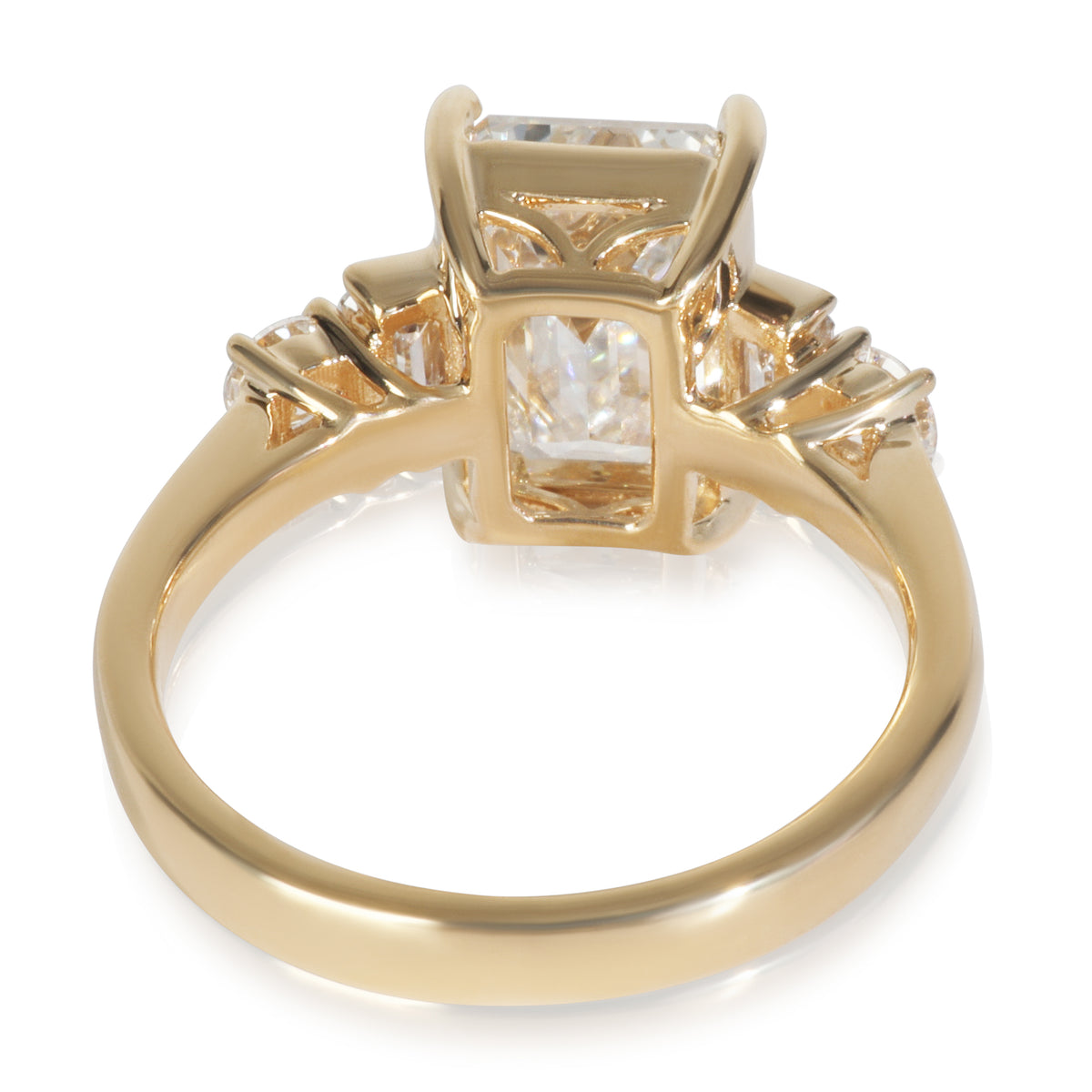 myGemma 4.86 ctw Yellow Gold Lab Grown Diamond Engagement Ring pv