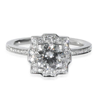 Harry Winston 0.55 ct Diamond Belle Engagement Ring fv