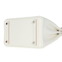 Hermès Mushroom Swift Birkin 25 PHW Handbag clasp