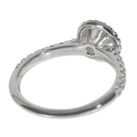 Cartier 0.9 ct Round Brilliant Diamond Destinee Engagement Ring stamp