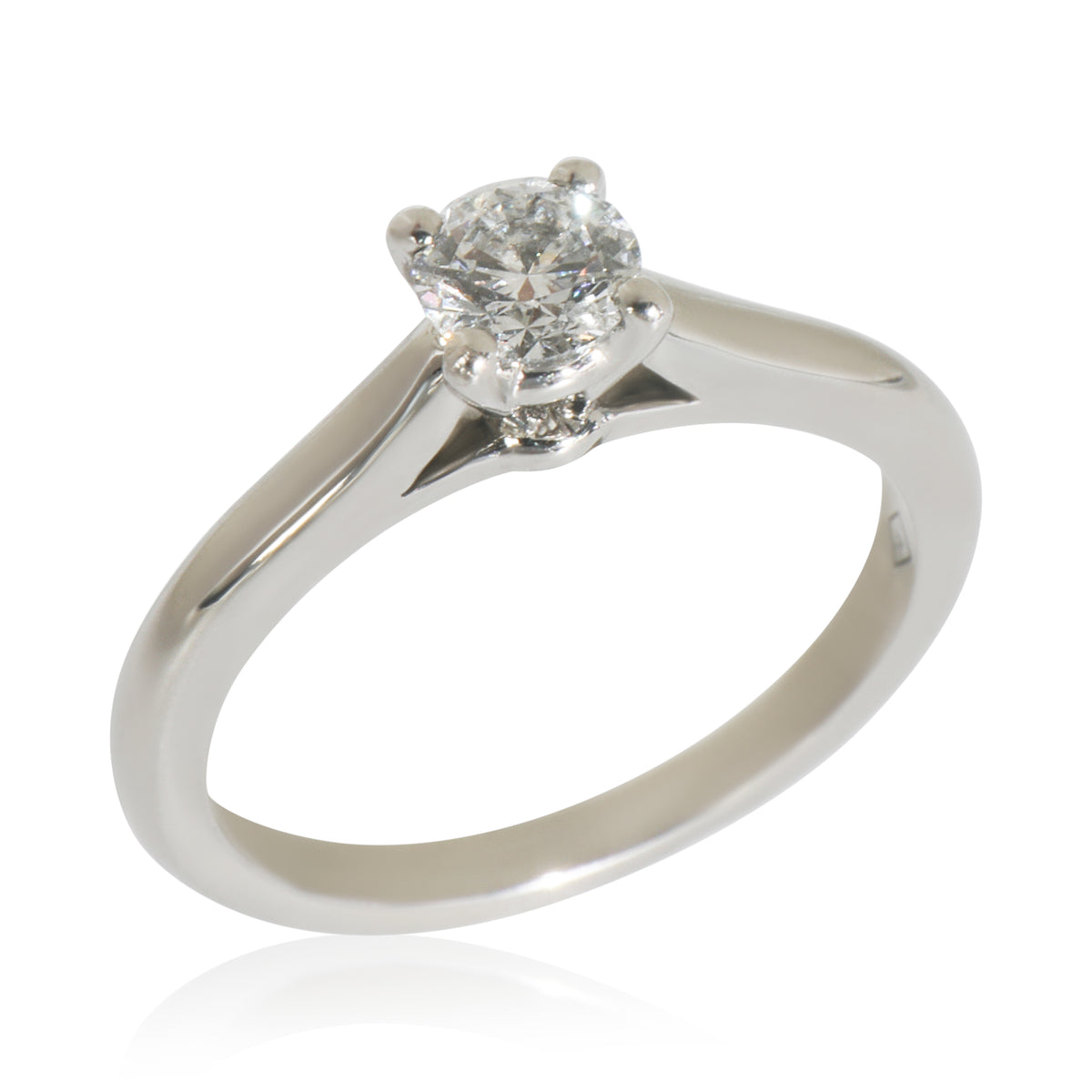 Cartier 0.33 ct Round Brilliant Diamond 1895 Engagement Ring av