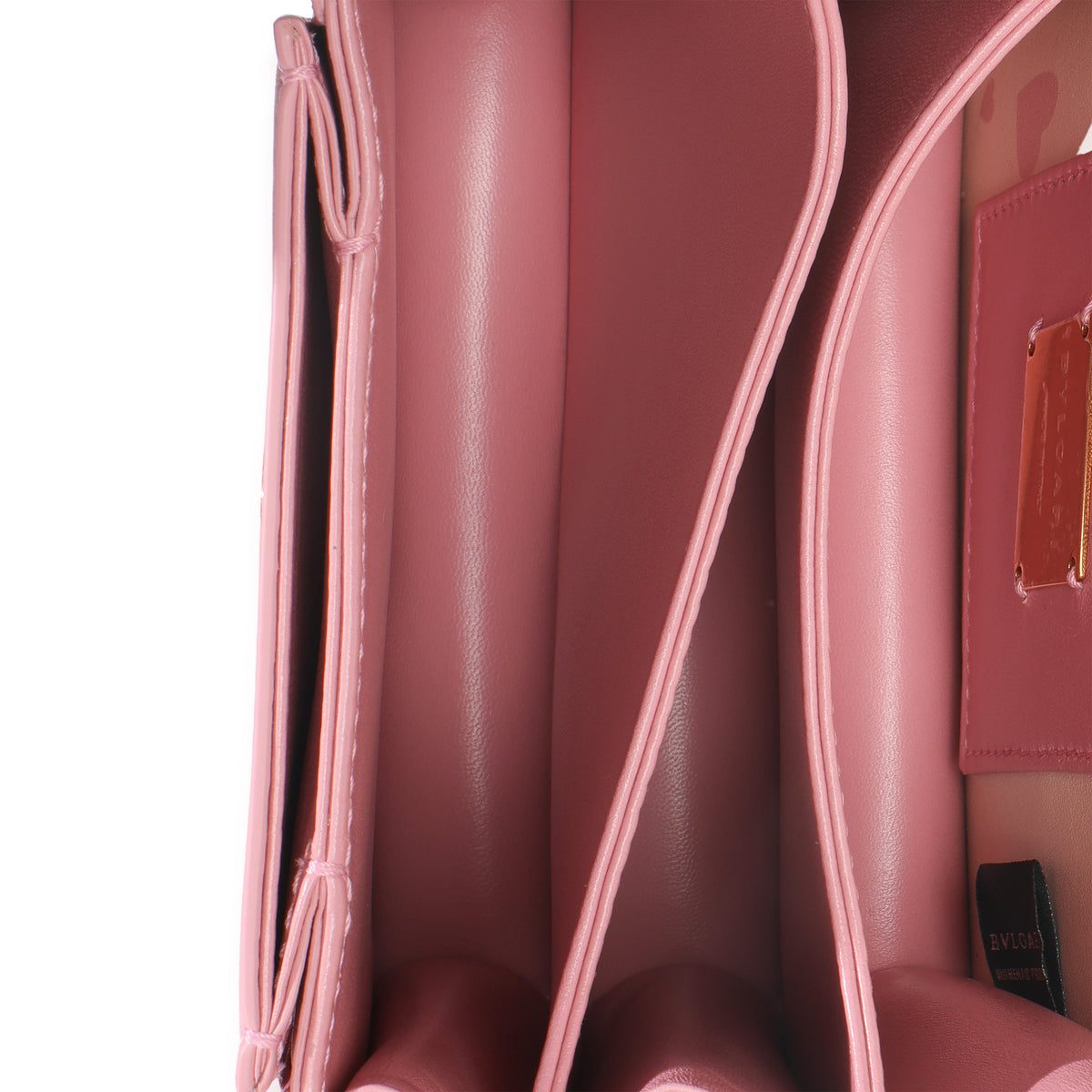 BVLGARI Bvlgari Pink Calfskin Serpenti Forever Top Handle Bag Handbag ad1