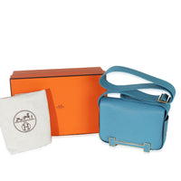 Hermès Bleu Jean Chevre Mysore Geta GHW Handbag ad2