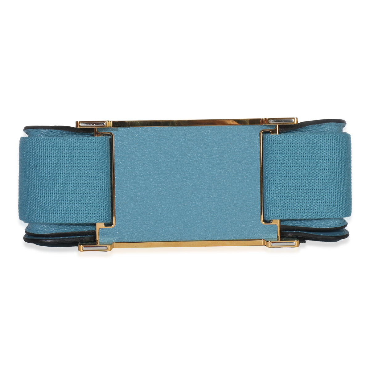 Hermès Bleu Jean Chevre Mysore Geta GHW Handbag av