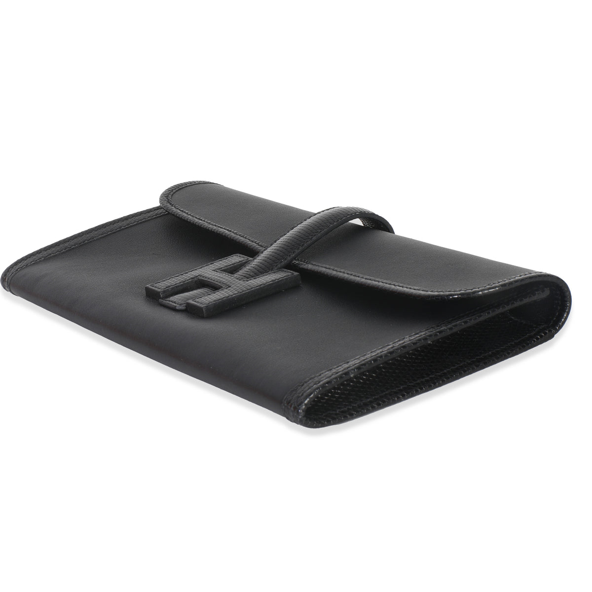 Hermès Black Swift Lizard Jige Elan Touch 29 Handbag box