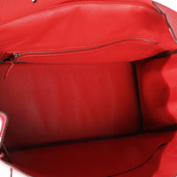 Hermès Bougainvillea Togo Birkin 40 PHW Handbag av