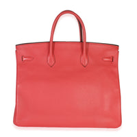 Hermès Bougainvillea Togo Birkin 40 PHW Handbag stamp