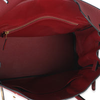 Hermès Rouge Grenat Togo Birkin 30 GHW Handbag ad2