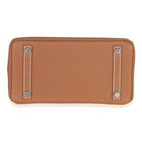 Hermès Gold Togo Birkin 25 PHW Handbag box