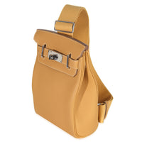 Hermès Naturel Sable Togo Hac A Dos PM PHW Handbag pv