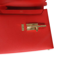 Hermès Rouge Coeur Epsom Verrou 23 GHW Handbag ad2