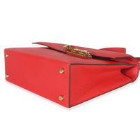 Hermès Rouge Coeur Epsom Verrou 23 GHW Handbag clasp