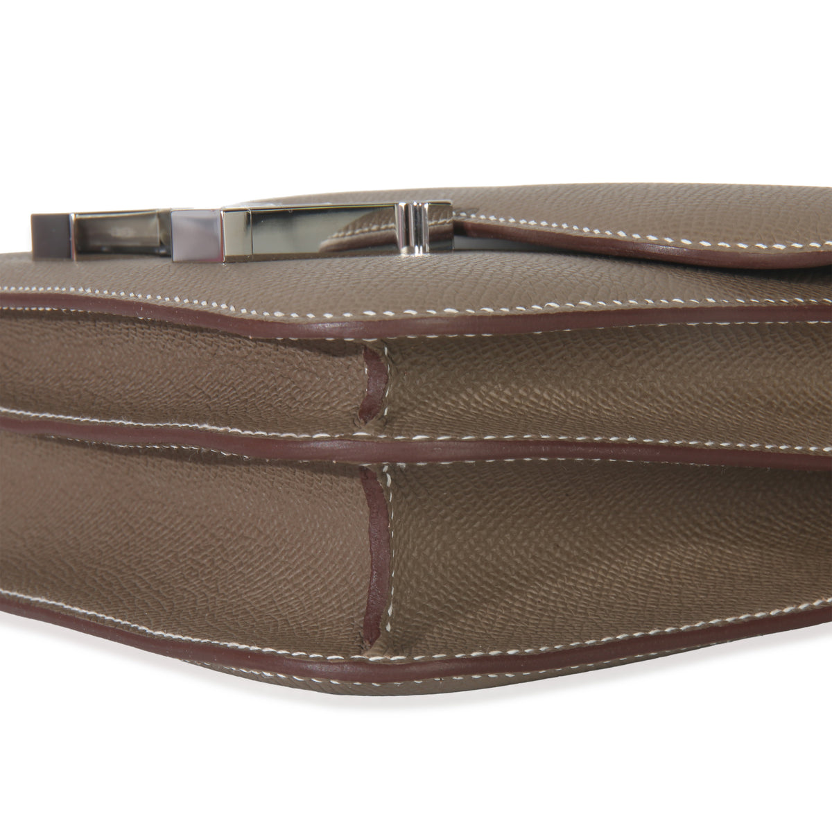 Hermès Etoupe Epsom Constance 18 PHW Handbag clasp