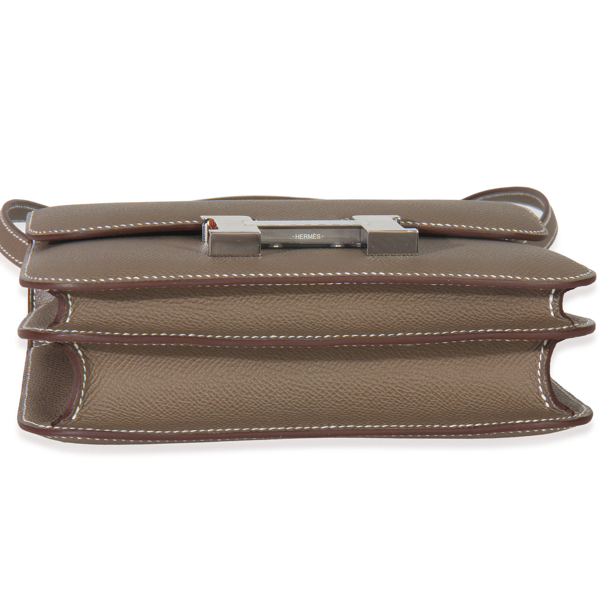 Hermès Etoupe Epsom Constance 18 PHW Handbag stamp
