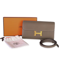 Hermès Etoupe Epsom Constance Wallet To Go GHW Handbag ad1